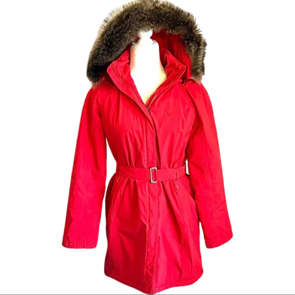 Women’s Gore-tex Down Snow Parka with Real Fur lined Hood